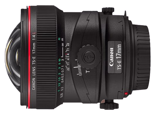 Canon TS‑E 17mm f/4L USM