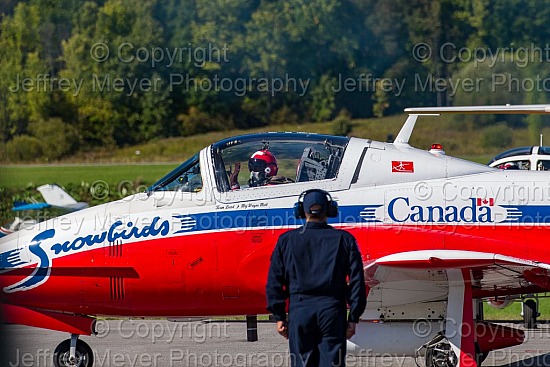 Canadian Snowbirds and CF-18 Hornet Demo Team