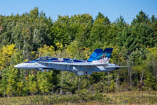 Canadian Snowbirds and CF-18 Hornet Demo Team