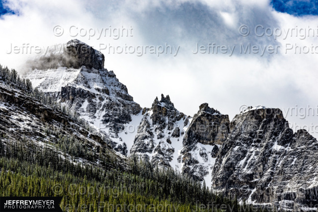 Canada, Mountains, Nature, Snowcap