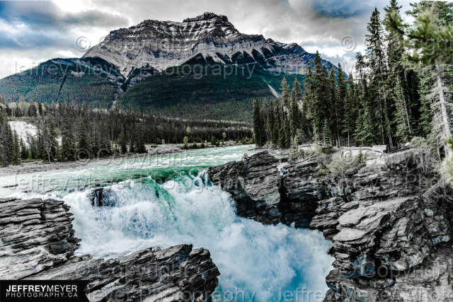 Mountain, Nature, Water, Waterfall