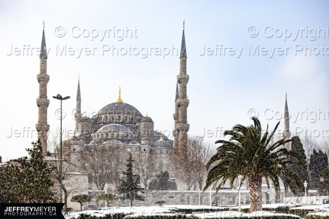 Architecture, Hagia Sophia Holy Grand Mosque, Istanbul, Places, Snow, Turky, Winter