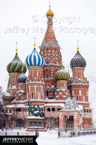 Architecture, Minin-Pozharsky Monument, Moscow, Places, Red Square, Russia, Snow, Winter