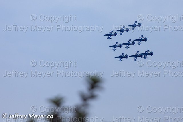 Italian Air Force Aerobatic Team (“Frecce Tricolori”) in Ottawa 
