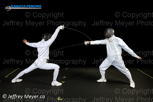 Kanata Fencing, action sport photography 